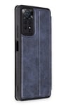 Mey İthalat®   Redmi Note 12 Pro 4G Kılıf Flip Cover - Lacivert