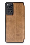 Mey İthalat®   Redmi Note 12 Pro 4G Kılıf Flip Cover - Taba