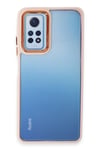 Mey İthalat®   Redmi Note 12 Pro 4G Kılıf Dora Kapak - Pudra