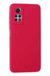 Mey İthalat®   Redmi Note 12 Pro 4G Kılıf Nano içi Kadife Silikon - Pembe