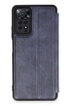 Mey İthalat®   Redmi Note 12 Pro 4G Kılıf Flip Cover - Lacivert