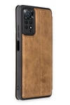 Mey İthalat®   Redmi Note 12 Pro 4G Kılıf Flip Cover - Taba