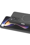 Mey İthalat®   Redmi Note 12 Pro 4G Regal Magsafe Standlı Kapak - Titan Gri