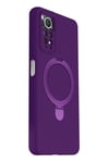 Mey İthalat®   Redmi Note 12 Pro 4G Regal Magsafe Standlı Kapak - Derin Mor