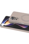 Mey İthalat®   Redmi Note 12 Pro 4G Regal Magsafe Standlı Kapak - Çöl Titanyum