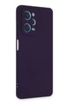 Mey İthalat®   Redmi Note 12 Pro 5G Kılıf Nano içi Kadife Silikon - Mor