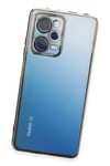 Mey İthalat®   Redmi Note 12 Pro 5G Kılıf  Lensli Silikon - Gold