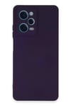 Mey İthalat®   Redmi Note 12 Pro 5G Kılıf Nano içi Kadife Silikon - Mor