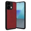 Mey İthalat®   Redmi Note 13 4G Kılıf Aras Deri Kapak - Kırmızı