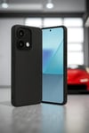 Mey İthalat®   Redmi Note 13 4G Kılıf Aras Deri Kapak - Siyah