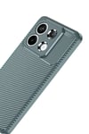 Mey İthalat®   Redmi Note 13 Pro 4G Kılıf Auto Focus Karbon Kapak - Gri