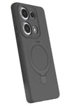Mey İthalat®   Redmi Note 13 Pro 4G Regal Magsafe Standlı Kapak - Titan Gri