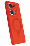 Mey İthalat®   Redmi Note 13 Pro 4G Regal Magsafe Standlı Kapak - Turuncu