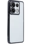 Mey İthalat®   Redmi Note 13 Pro 5G Kılıf  Lensli Silikon - Siyah