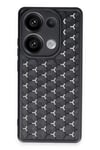 Mey İthalat®   Redmi Note 13 Pro 5G Kılıf Petek Silikon Kapak - Siyah