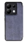 Mey İthalat®   Redmi Note 13 Pro 5G Kılıf Flip Cover - Lacivert