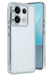 Mey İthalat®   Redmi Note 13 Pro 5G Kılıf  Lensli Silikon - Gümüş