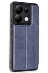 Mey İthalat®   Redmi Note 13 Pro 5G Kılıf Flip Cover - Lacivert