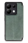 Mey İthalat®   Redmi Note 13 Pro 5G Kılıf Flip Cover - Koyu Yeşil