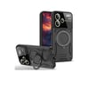 Mey İthalat®   Redmi Note 13 Pro Plus Joy Lens Standlı Kapak - Siyah