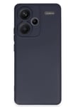 Mey İthalat®   Redmi Note 13 Pro Plus Kılıf Nano içi Kadife Silikon - Lacivert