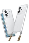 Mey İthalat®   Redmi Note 13 Pro Plus Kılıf Penta Silikon Kılıf - Şeffaf