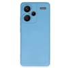 Mey İthalat®   Redmi Note 13 Pro Plus Kılıf Nano içi Kadife Silikon - Mavi