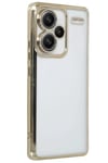 Mey İthalat®   Redmi Note 13 Pro Plus Kılıf  Lensli Silikon - Gold