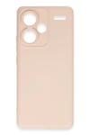 Mey İthalat®   Redmi Note 13 Pro Plus Kılıf Nano içi Kadife Silikon - Pudra