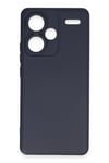 Mey İthalat®   Redmi Note 13 Pro Plus Kılıf Nano içi Kadife Silikon - Lacivert