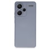 Mey İthalat®   Redmi Note 13 Pro Plus Kılıf Nano içi Kadife Silikon - Gri