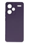 Mey İthalat®   Redmi Note 13 Pro Plus Kılıf Nano içi Kadife Silikon - Mor