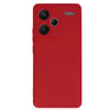 Mey İthalat®   Redmi Note 13 Pro Plus Kılıf Nano içi Kadife Silikon - Kırmızı