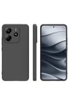 Mey İthalat®   Redmi Note 14 4G Kılıf First Silikon - Siyah