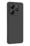 Mey İthalat®   Redmi Note 14 4G Kılıf First Silikon - Siyah