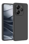 Mey İthalat®   Redmi Note 14 4G Kılıf First Silikon - Siyah