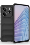Mey İthalat®   Redmi Note 14 4G Kılıf Optimum Silikon - Siyah
