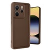 Mey İthalat®   Redmi Note 14 4G Kılıf Viera Silikon - Kahverengi