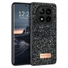 Mey İthalat®   Redmi Note 14 Pro 4G Bright Simli Kapak - Siyah