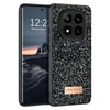 Mey İthalat®   Redmi Note 14 Pro 4G Bright Simli Kapak - Siyah