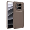 Mey İthalat®   Redmi Note 14 Pro 4G Kılıf Auto Focus Karbon Kapak - Gri