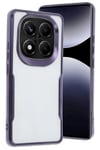 Mey İthalat®   Redmi Note 14 Pro 4G Kılıf Boyi Silikon Kapak - Derin Mor