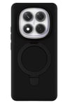 Mey İthalat®   Redmi Note 14 Pro 4G Regal Magsafe Standlı Kapak - Siyah