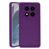 Mey İthalat®   Redmi Note 14 Pro 5G Kılıf Viera Silikon - Mürdüm
