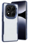 Mey İthalat®   Redmi Note 14 Pro 5G Kılıf Boyi Silikon Kapak - Lacivert