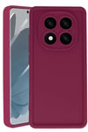 Mey İthalat®   Redmi Note 14 Pro 5G Kılıf Viera Silikon - Bordo