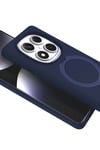 Mey İthalat®   Redmi Note 14 Pro 5G Regal Magsafe Standlı Kapak - Lacivert