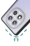 Mey İthalat®   Redmi Note 14 Pro Plus Kılıf Montreal Silikon Kapak - Siyah