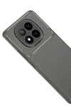 Mey İthalat®   Redmi Note 14 Pro Plus Kılıf Auto Focus Karbon Kapak - Gri