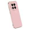 Mey İthalat®   Redmi Note 14 Pro Plus Kılıf Volet Silikon - Pembe